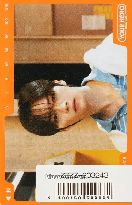 Lee Know 2025 Japan Season's Greetings - Your Hero Photocard - Stray Kids - Stray Kids K-pop photocard