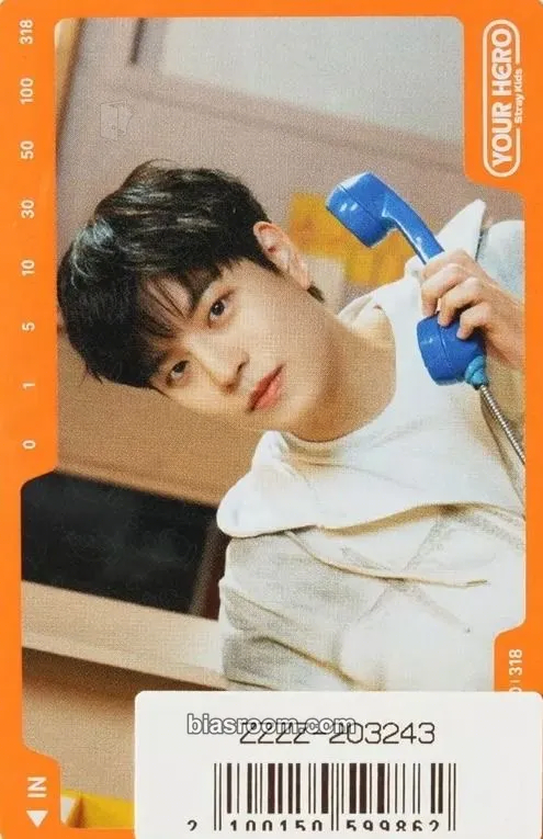 Seungmin 2025 Japan Season's Greetings - Your Hero Photocard - Stray Kids - Stray Kids K-pop photocard