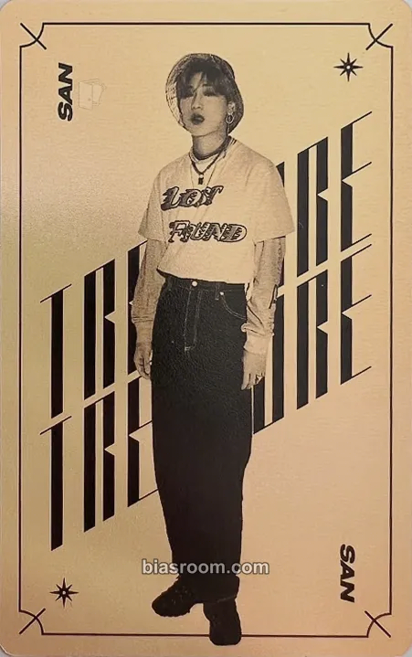San Treasure : Hidden Map Ep. 1 Photocard - ATEEZ | Bias Room