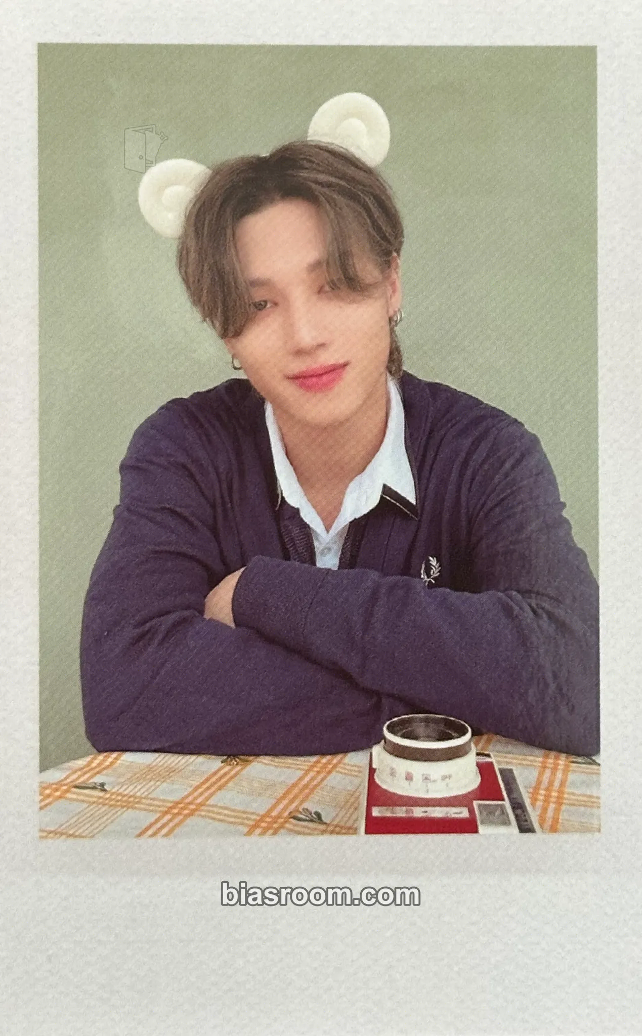 Wooyoung 2nd Atiny Membership kit Photocard - ATEEZ - ATEEZ K-pop photocard