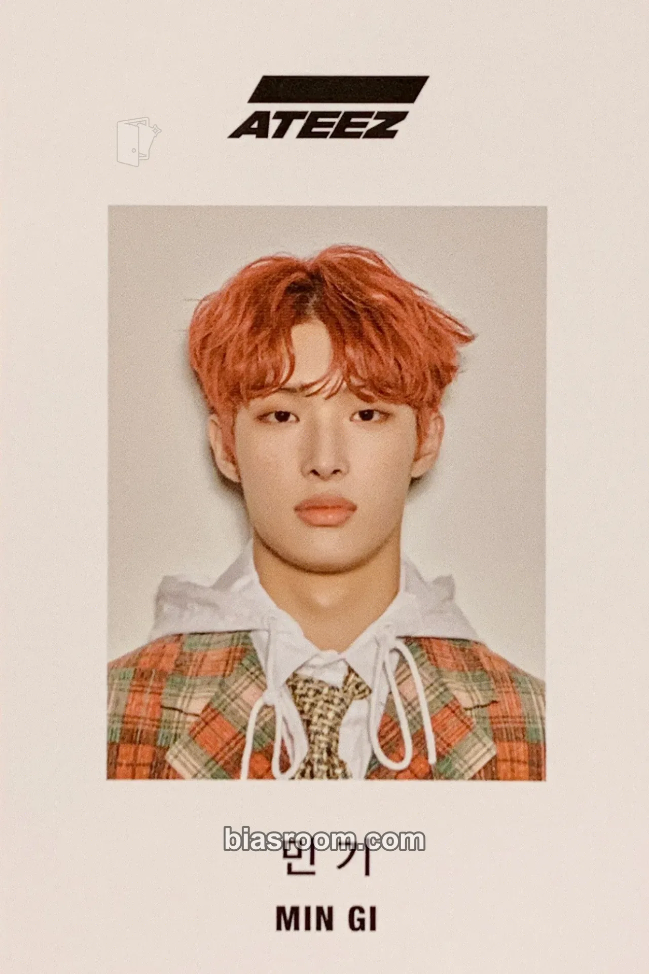 Mingi 2020 Season's Greetings Photocard - ATEEZ - ATEEZ K-pop photocard
