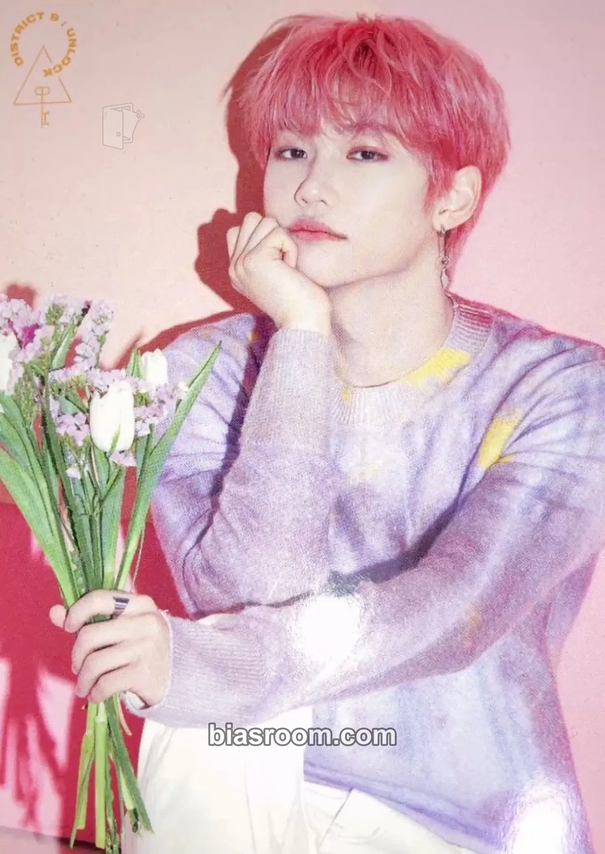 Felix World Tour “District 9 : Unlock” Photocard - Stray Kids - Stray Kids K-pop photocard