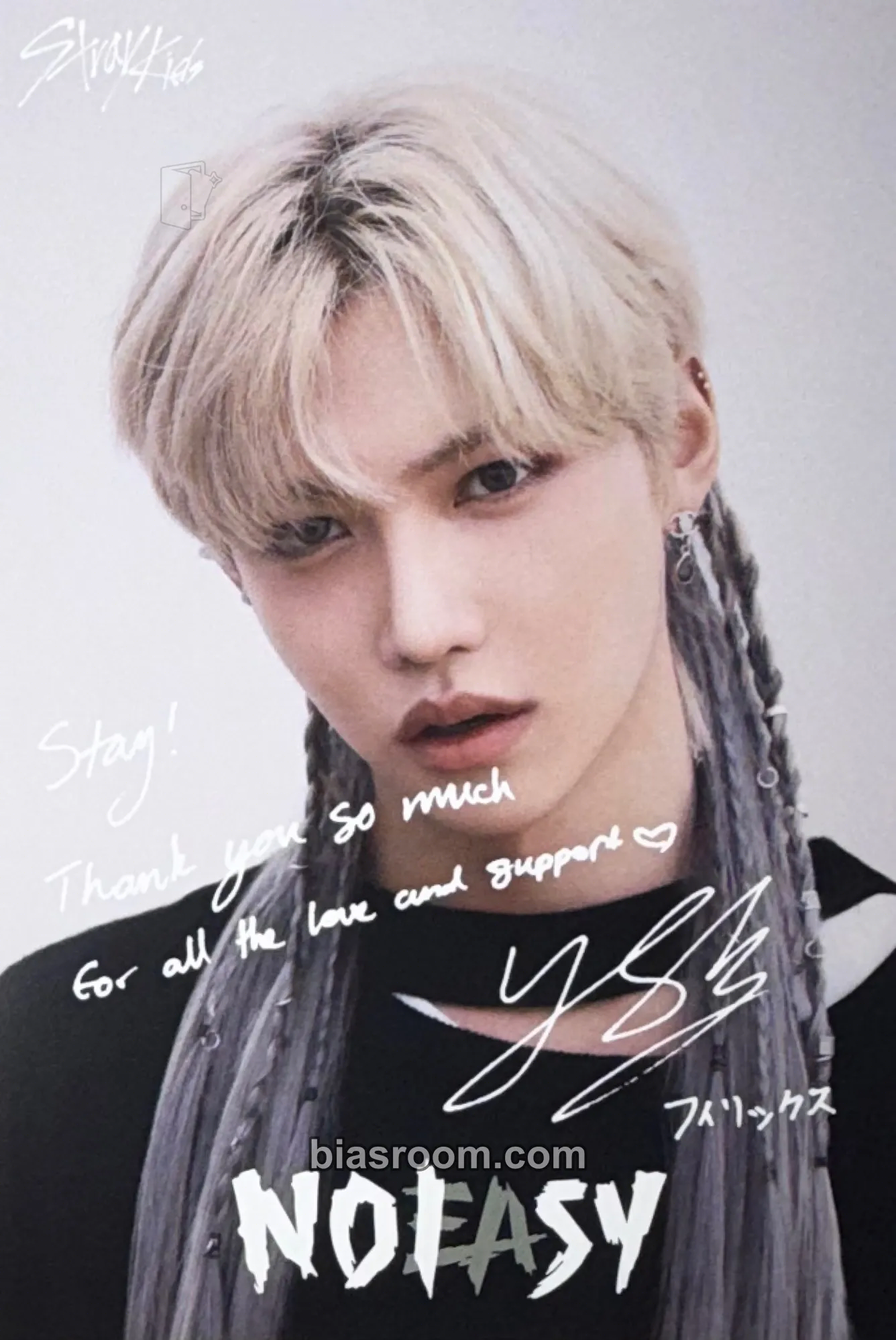 Felix NoEasy Photocard - Stray Kids - Stray Kids K-pop photocard
