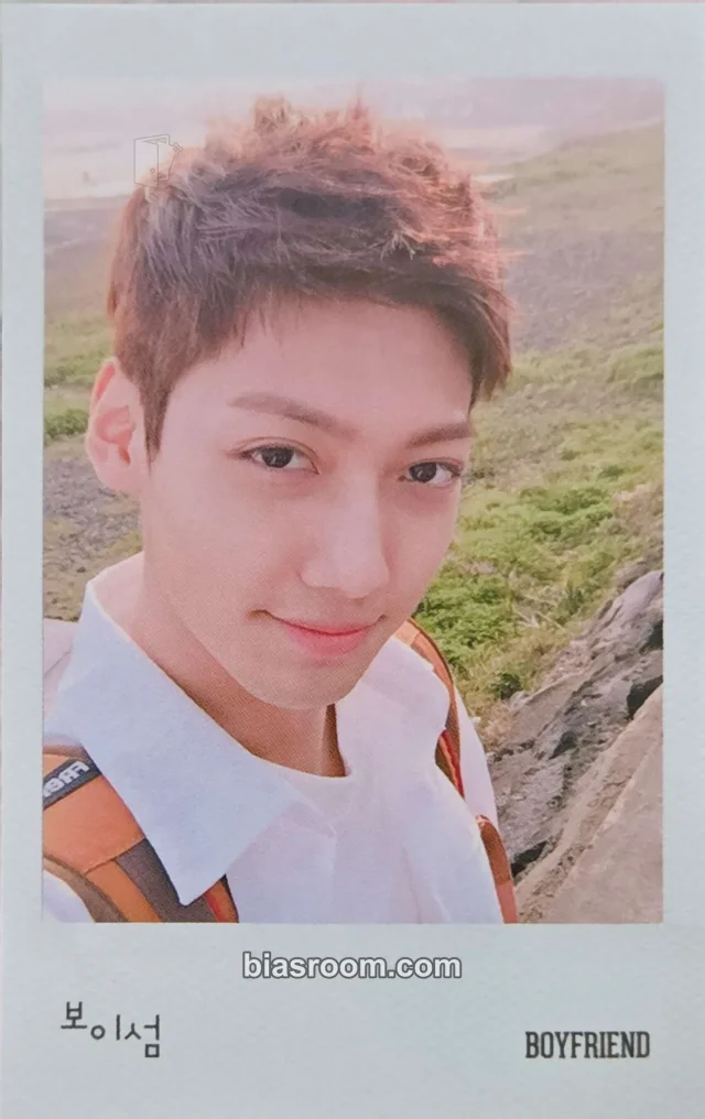 BOYFRIEND - Kwangmin - Boy Island Our Story Photobook Other photobook inclusion polaroid set