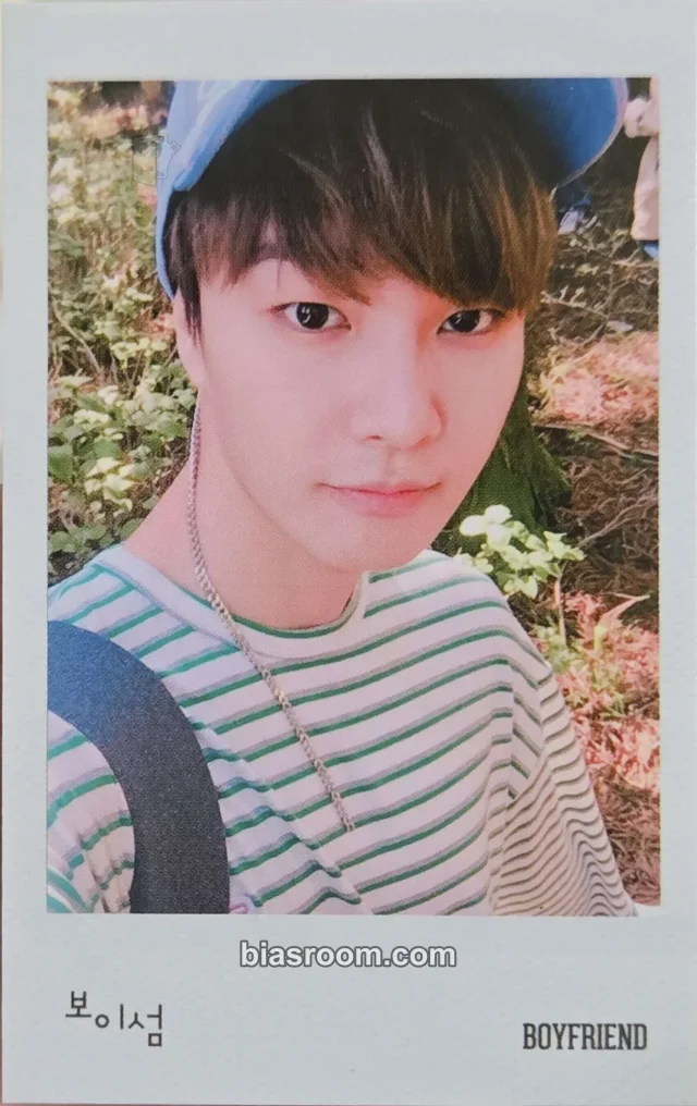 BOYFRIEND - Jeongmin - Boy Island Our Story Photobook Other photobook inclusion polaroid set