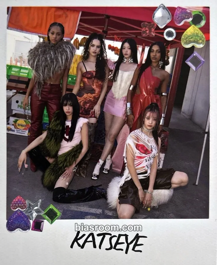 BEAUTIFUL CHAOS Photocard - KATSEYE - KATSEYE K-pop photocard