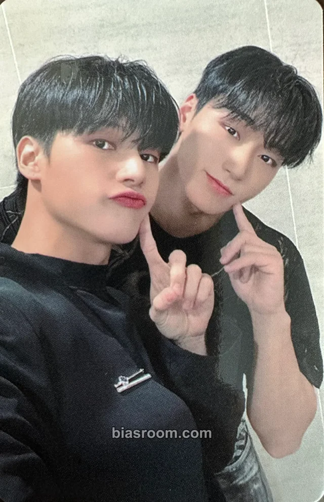 ATEEZ - Wooyoung & San - THE WORLD EP.FIN: WILL Album musicart unit photocard pre-order benefit (pob) lucky draw
