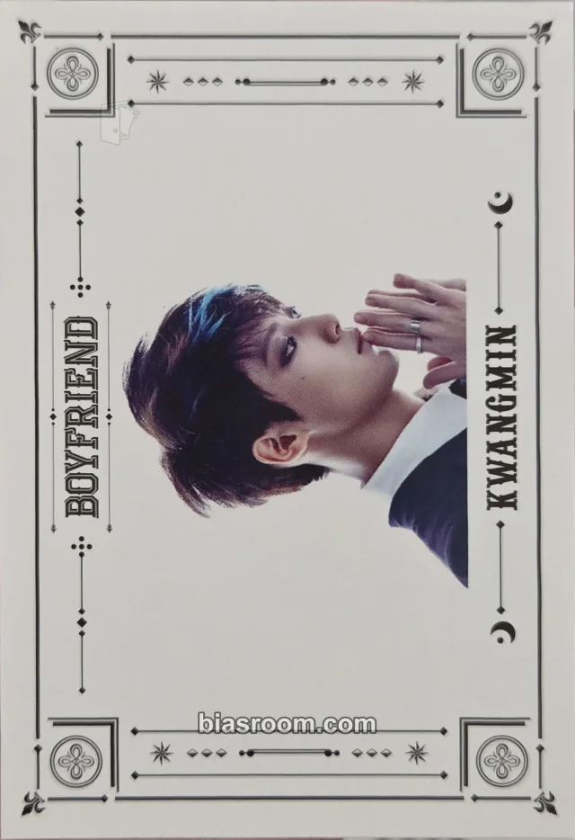 BOYFRIEND - Kwangmin - Witch Album album photocard