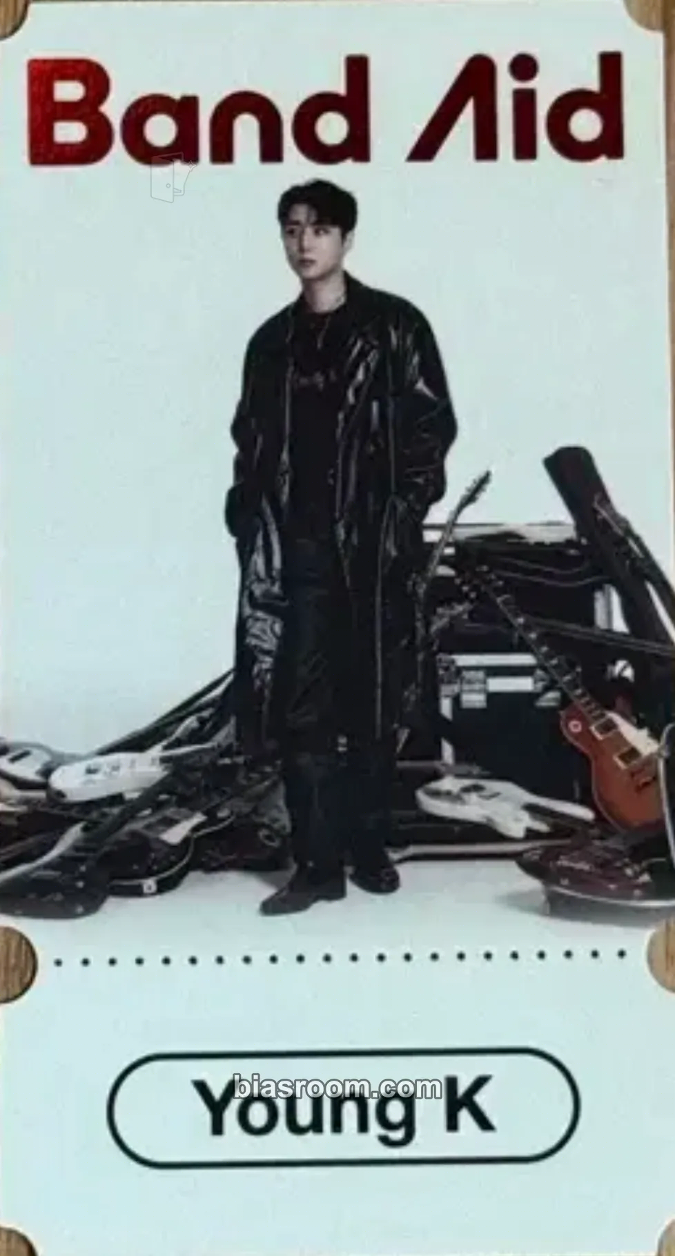 Young K Band Aid Photocard - DAY6 - DAY6 K-pop photocard