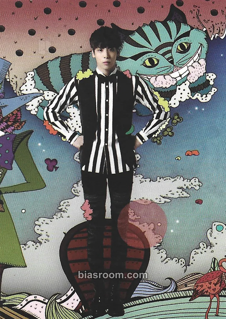 Jonghyun SHINee in Wonderland Photocard - SHINee - SHINee K-pop photocard