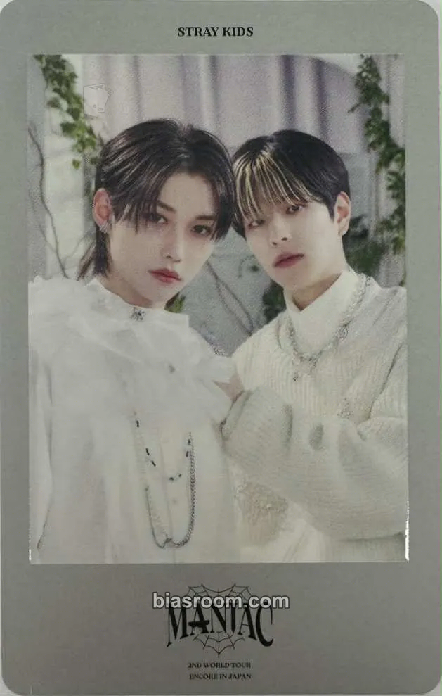 Maniac World Tour Photocard - Stray Kids - Stray Kids K-pop photocard
