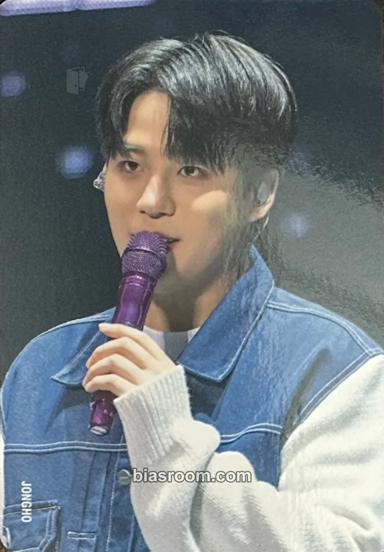 Jongho The Fellowship : Break the Wall in Japan DVD/Blu-ray Box 2 Photocard - ATEEZ - ATEEZ K-pop photocard