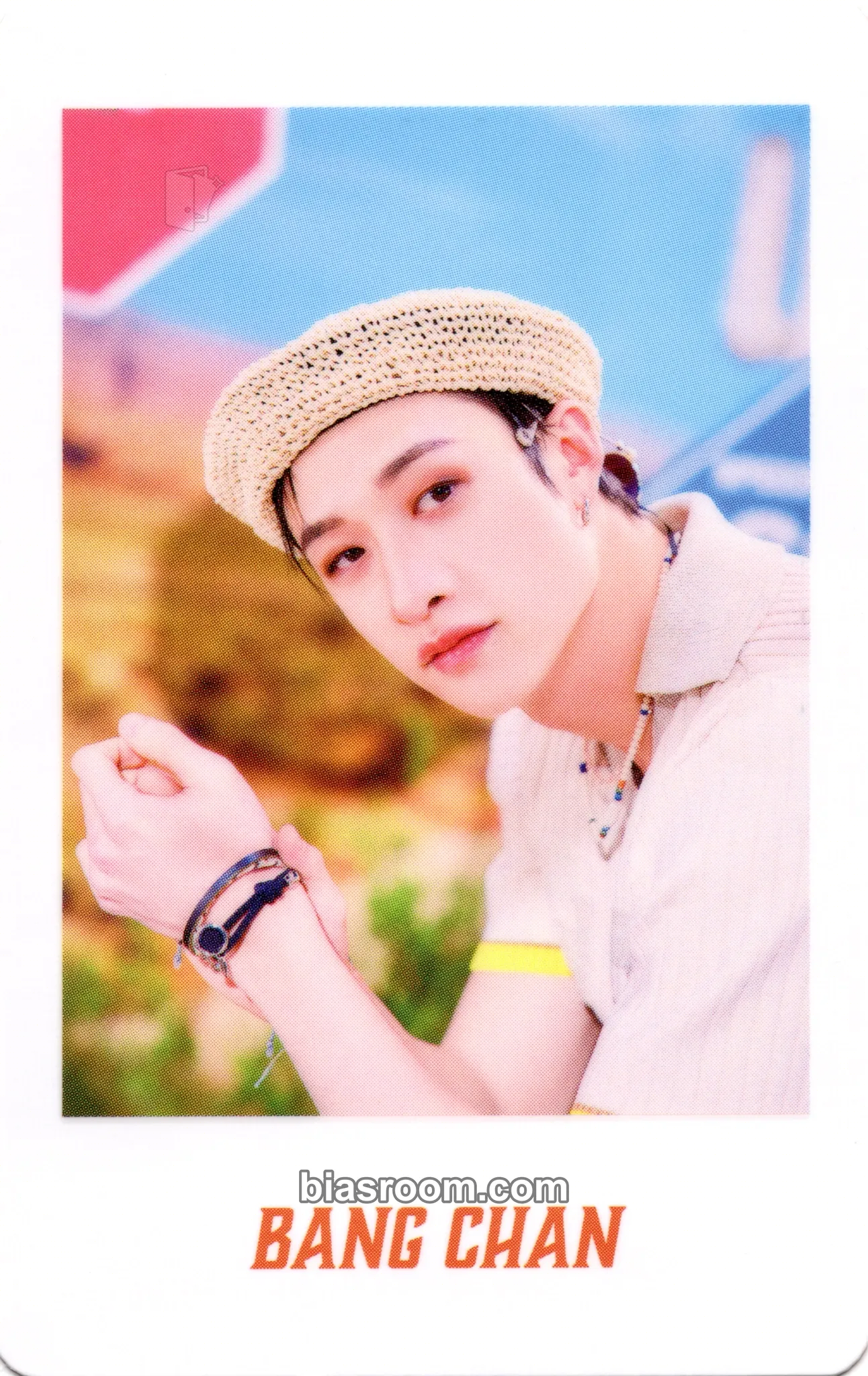 Bang Chan JYP JAPAN POPUP STORE 2023 Photocard - Stray Kids - Stray Kids K-pop photocard