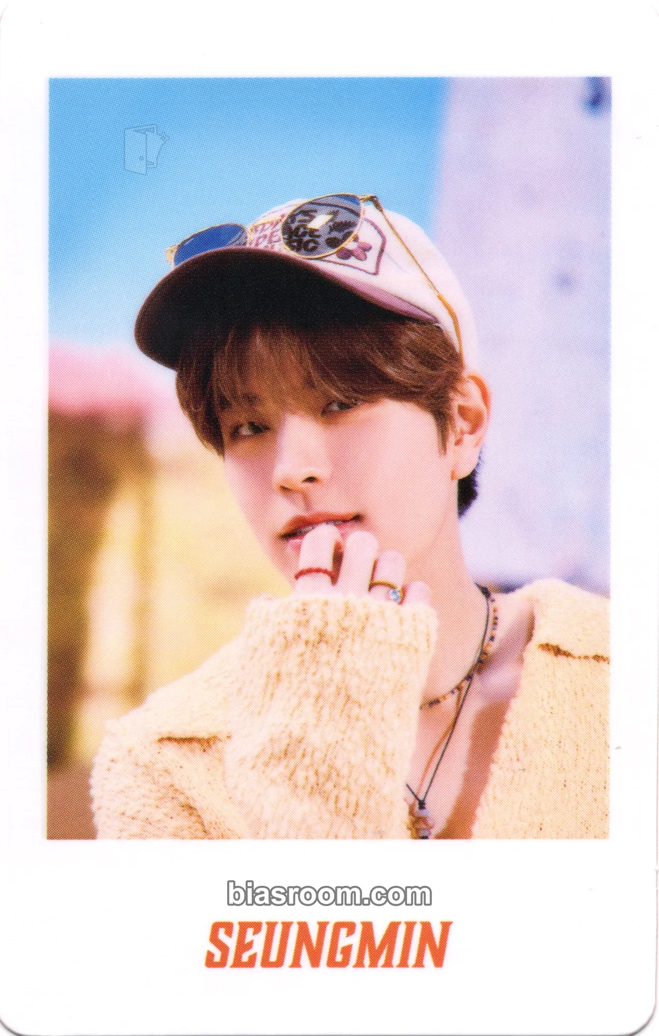 Seungmin JYP JAPAN POPUP STORE 2023 Photocard - Stray Kids - Stray Kids K-pop photocard
