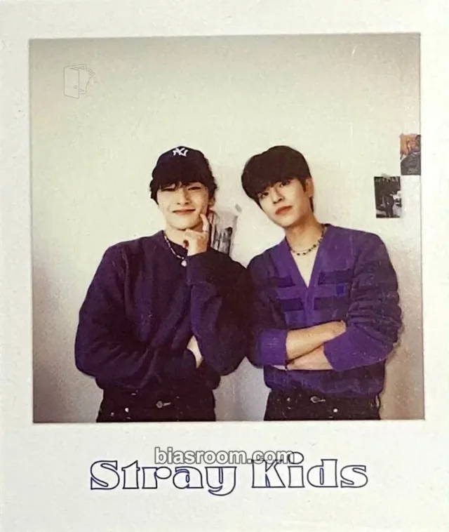 Stray Kids - Seungmin & I.N - 2022 Season's Greetings - Room,mates Other polaroid pob (pre-order benefit) season's greetings non-standard size