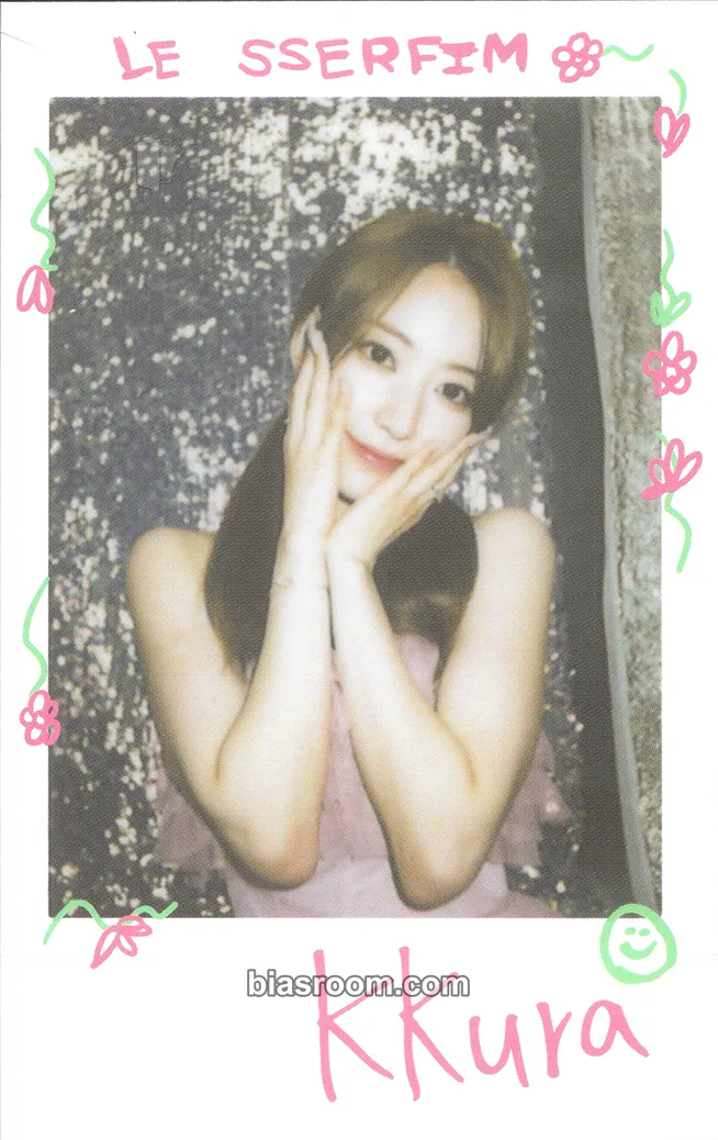 Sakura ANTIFRAGILE Photocard - LE SSERAFIM - LE SSERAFIM K-pop photocard