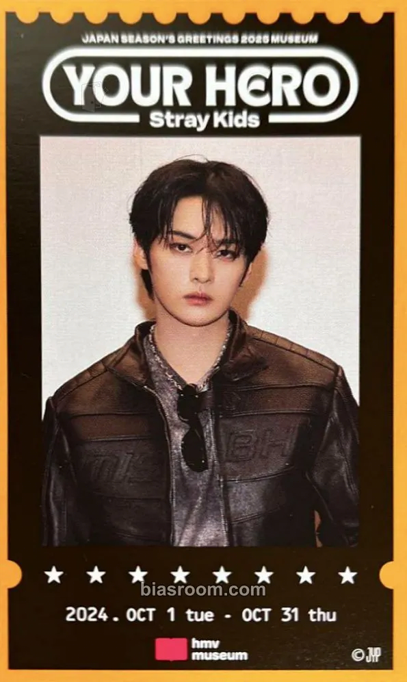 Lee Know 2025 Japan Season's Greetings - Your Hero Photocard - Stray Kids - Stray Kids K-pop photocard