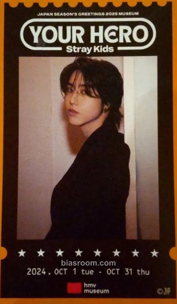 HAN 2025 Japan Season's Greetings - Your Hero Photocard - Stray Kids - Stray Kids K-pop photocard