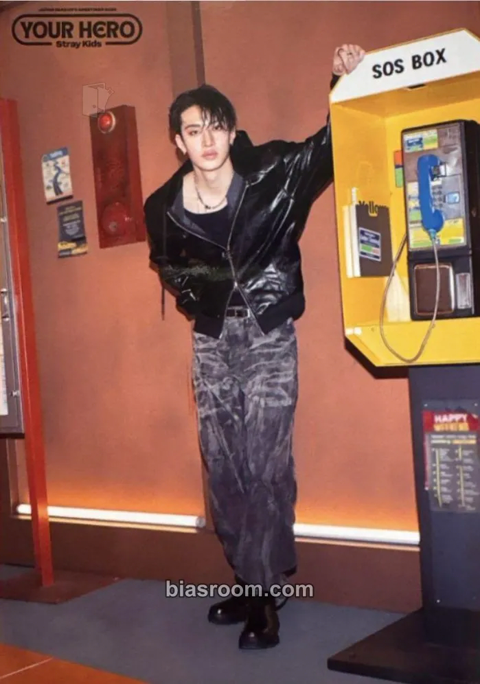 Bang Chan 2025 Japan Season's Greetings - Your Hero Photocard - Stray Kids - Stray Kids K-pop photocard