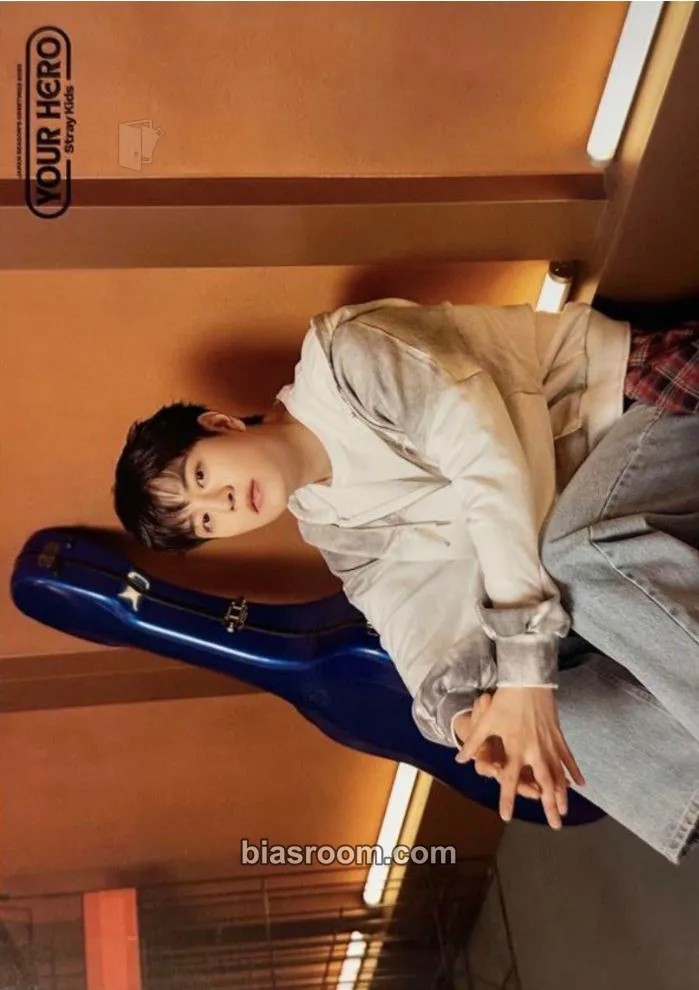 Seungmin 2025 Japan Season's Greetings - Your Hero Photocard - Stray Kids - Stray Kids K-pop photocard