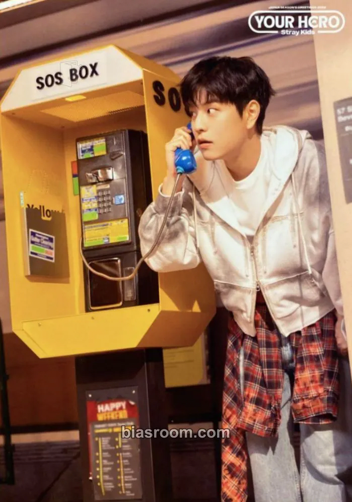 Seungmin 2025 Japan Season's Greetings - Your Hero Photocard - Stray Kids - Stray Kids K-pop photocard