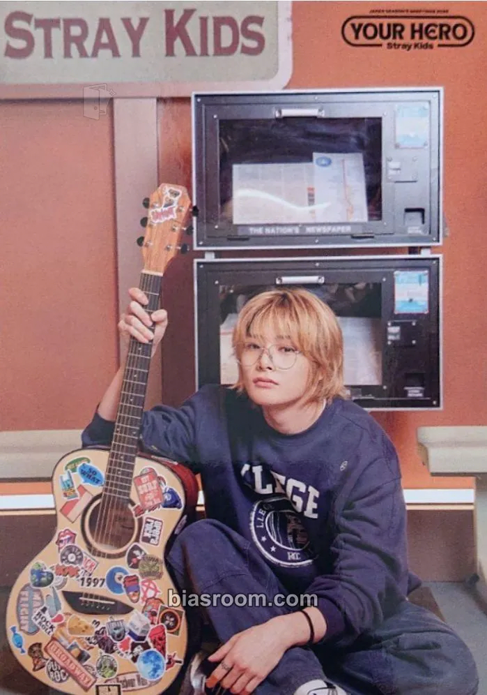 I.N 2025 Japan Season's Greetings - Your Hero Photocard - Stray Kids - Stray Kids K-pop photocard