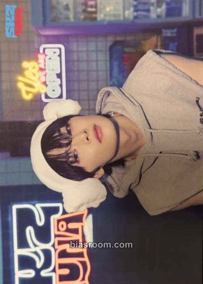 I.N SKZ Sauna - JYP Japan Pop-Up Store 2025 Photocard - Stray Kids - Stray Kids K-pop photocard