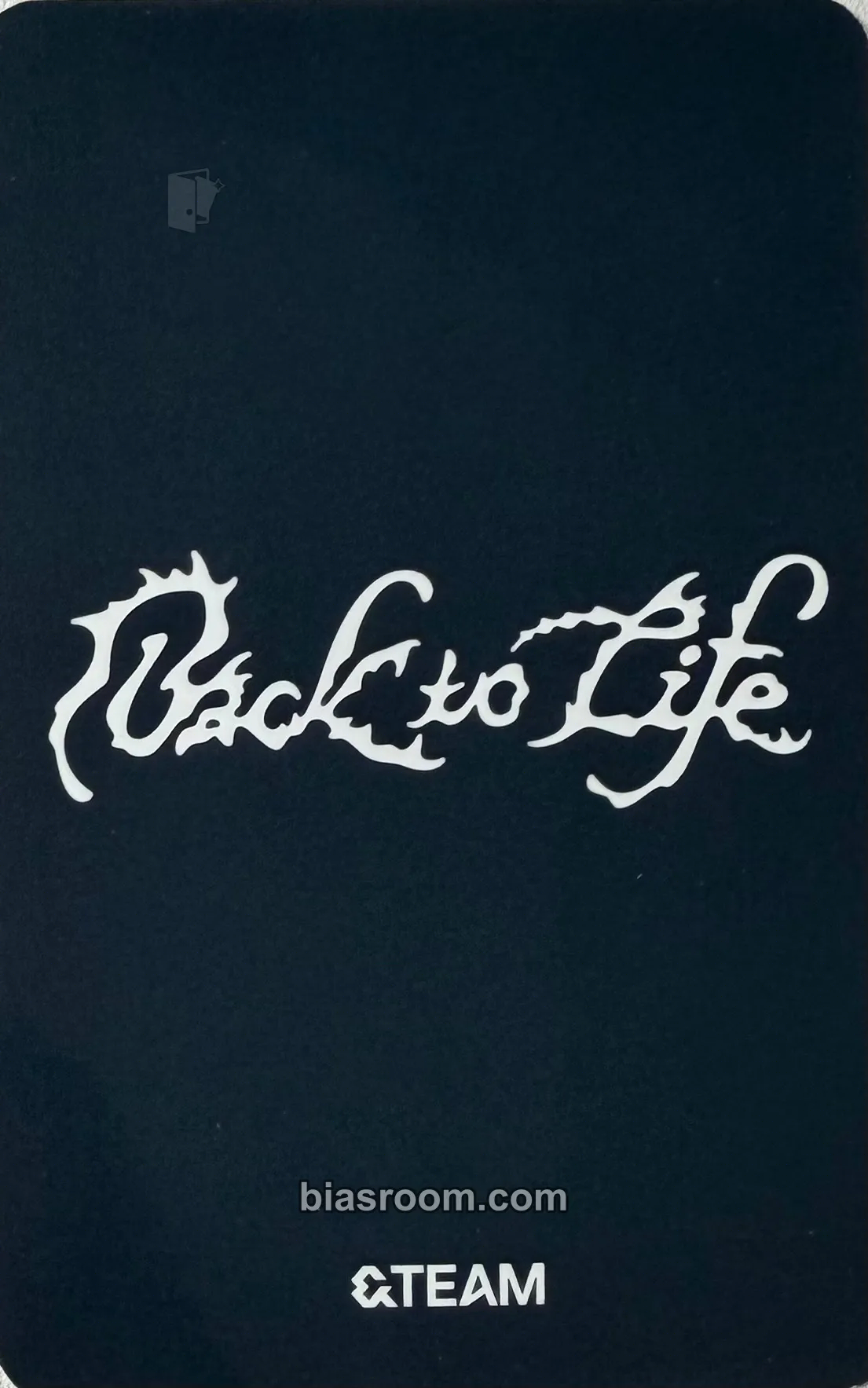 Maki Back to Life トレカ - &TEAM | Bias Room