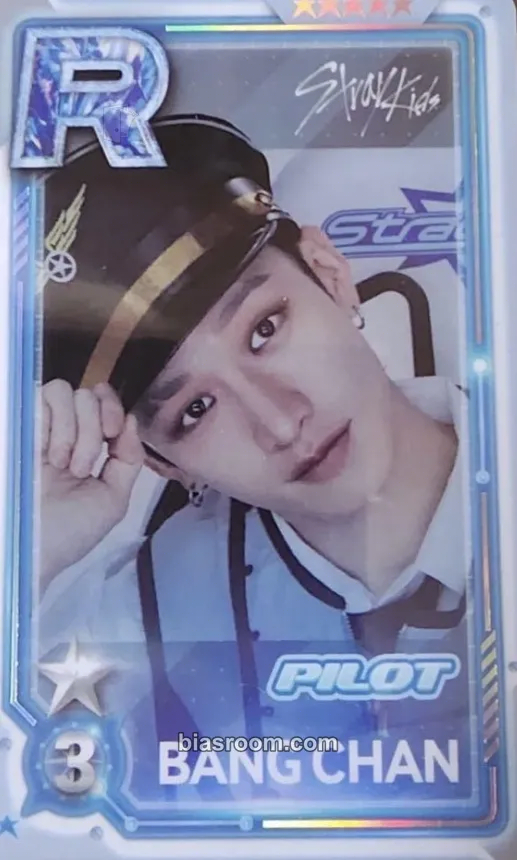 Bang Chan 3rd Fanmeeting - Pilot for 5 Star Photocard - Stray Kids - Stray Kids K-pop photocard