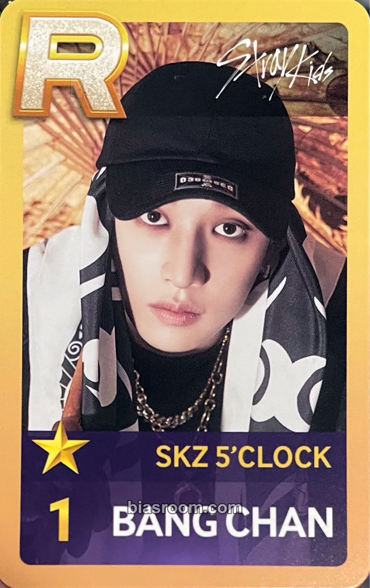 Bang Chan 5th Fanmeeting - SKZ 5'Clock Photocard - Stray Kids - Stray Kids K-pop photocard