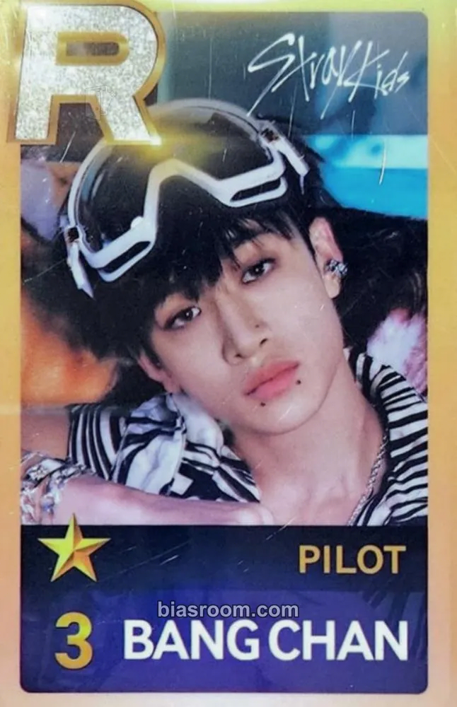 Bang Chan 3rd Fanmeeting - Pilot for 5 Star Photocard - Stray Kids - Stray Kids K-pop photocard