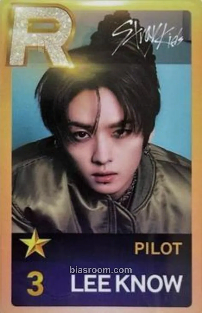 Lee Know 3rd Fanmeeting - Pilot for 5 Star Photocard - Stray Kids - Stray Kids K-pop photocard