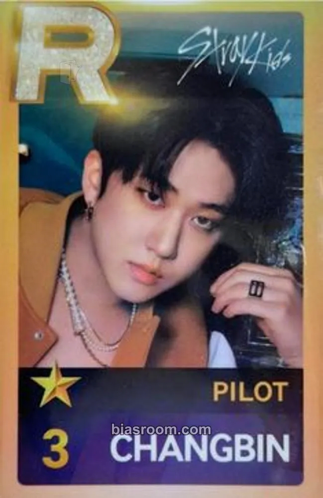 Changbin 3rd Fanmeeting - Pilot for 5 Star Photocard - Stray Kids - Stray Kids K-pop photocard