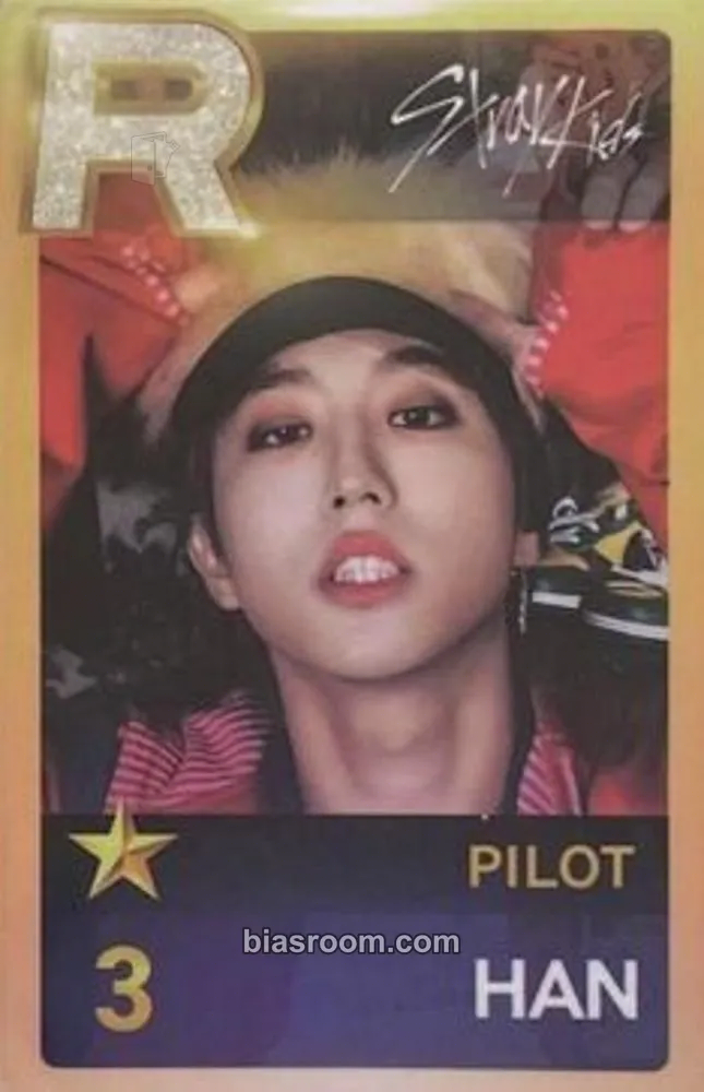 HAN 3rd Fanmeeting - Pilot for 5 Star Photocard - Stray Kids - Stray Kids K-pop photocard