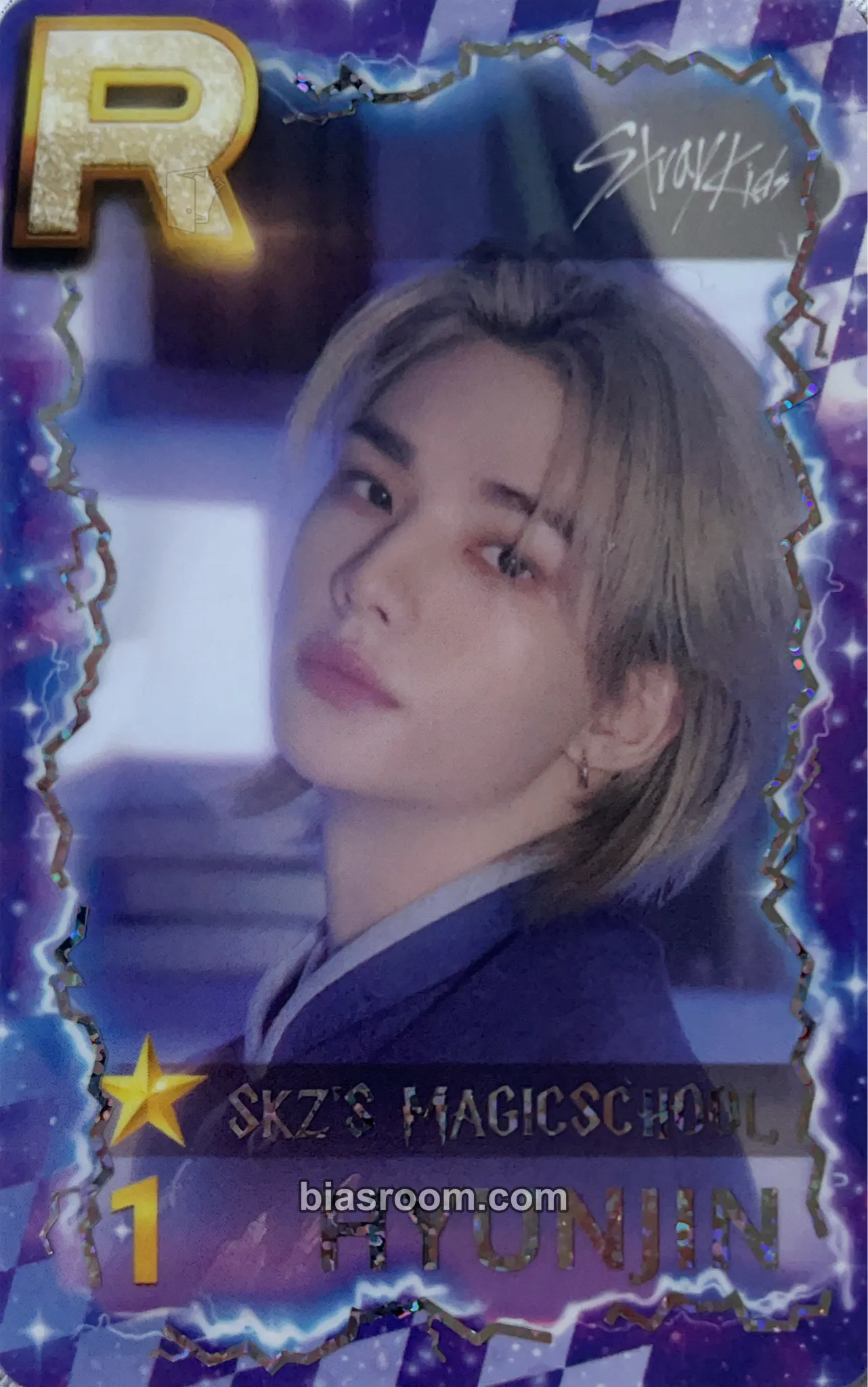 Hyunjin 4th Fanmeeting - SKZ's Magic School Photocard - Stray Kids - Stray Kids K-pop photocard