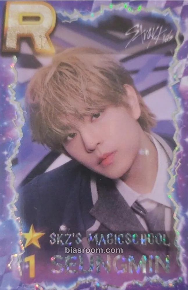 Seungmin 4th Fanmeeting - SKZ's Magic School Photocard - Stray Kids - Stray Kids K-pop photocard