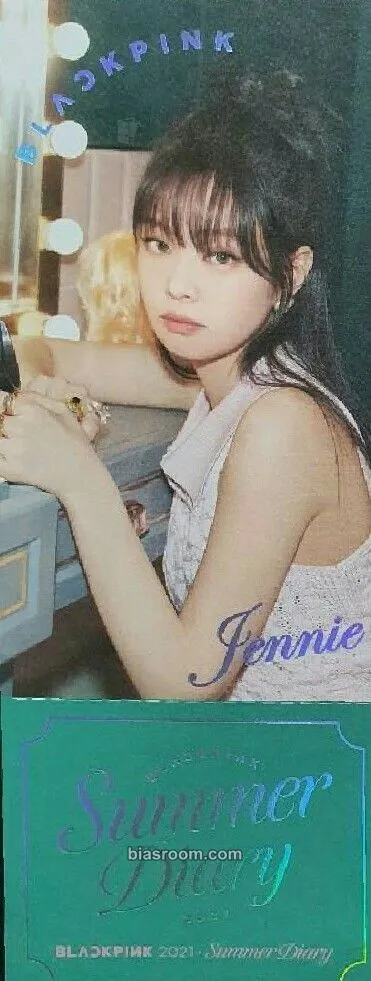 Jennie 2021 SUMMER DIARY IN EVERLAND - DVD & KIT VIDEO Photocard - BLACKPINK - BLACKPINK K-pop photocard