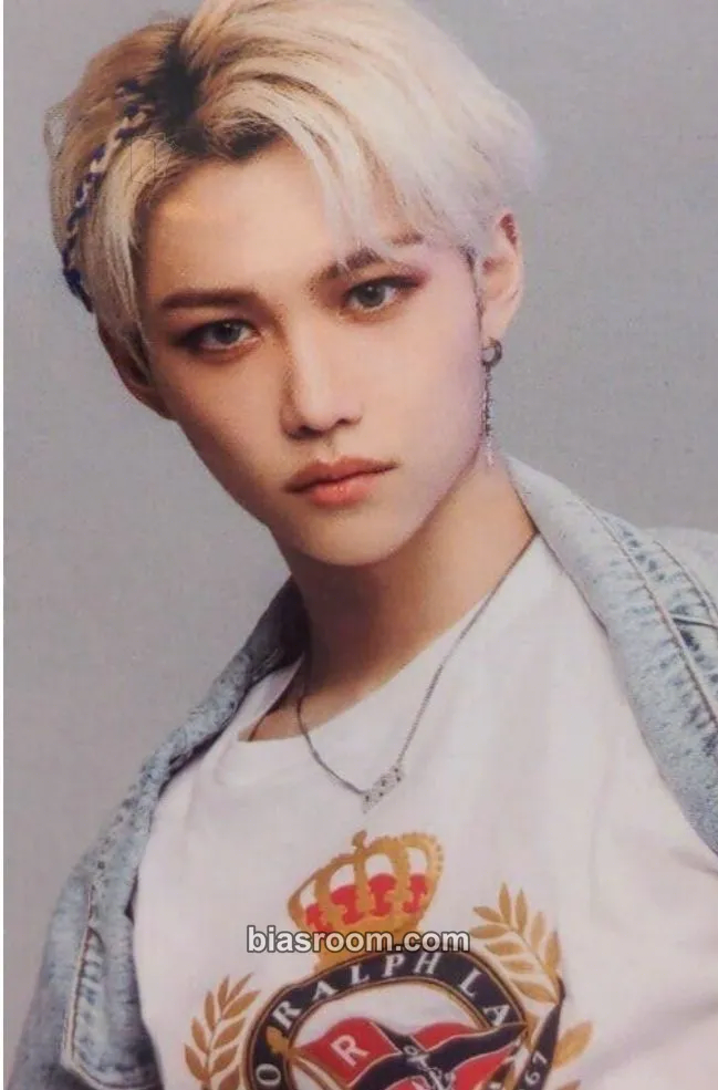 Felix Nikkei Entertainment Magazine Photocard - Stray Kids - Stray Kids K-pop photocard