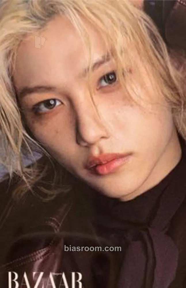 Felix Harper's BAZAAR Japan Magazine Photocard - Stray Kids - Stray Kids K-pop photocard