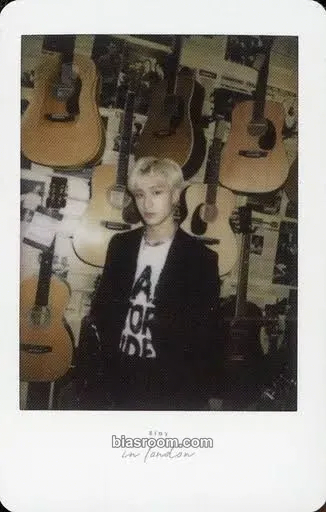 Bang Chan 'Stay in London' First Photobook Photocard - Stray Kids - Stray Kids K-pop photocard