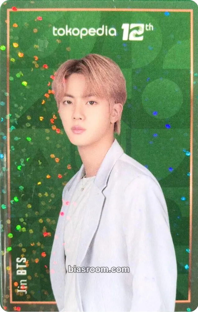 Jin Tokopedia Photocard - BTS - BTS K-pop photocard