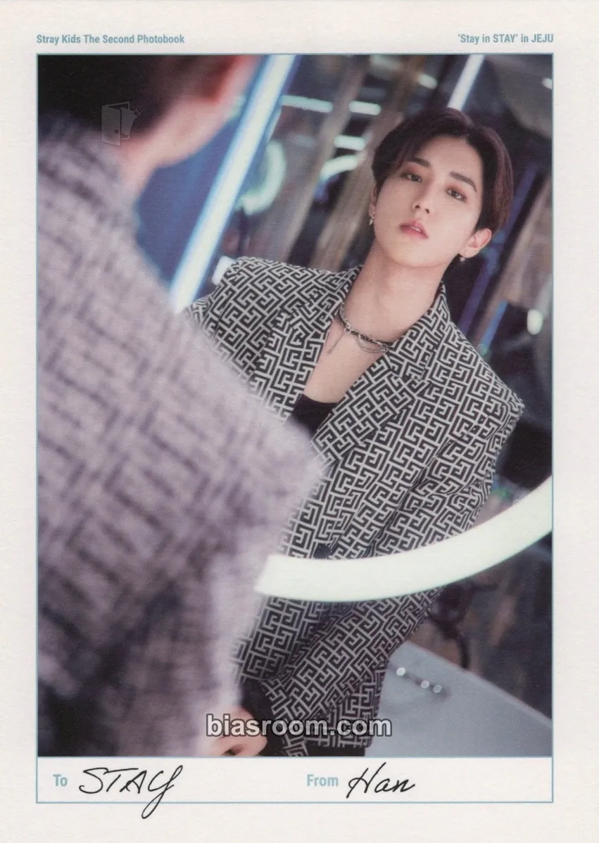 HAN ‘Stay In STAY’ in Jeju Third Photobook Photocard - Stray Kids - Stray Kids K-pop photocard