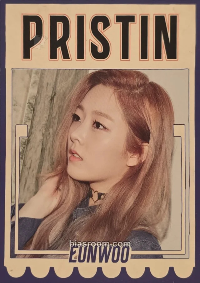 PRISTIN - Eunwoo - Hi! PRISTIN Album album photocard photocard set profile version