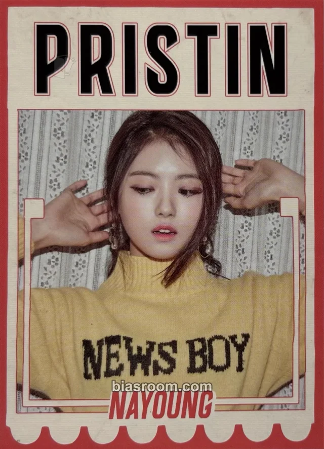 PRISTIN - Nayoung - Hi! PRISTIN Album album photocard photocard set profile version