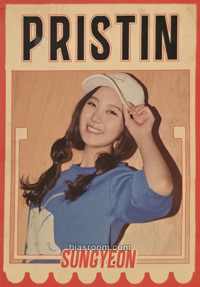 PRISTIN - Sungyeon - Hi! PRISTIN Album album photocard photocard set profile version