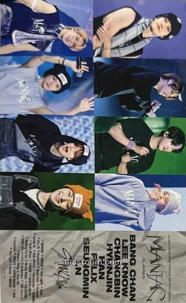Stray Kids 2nd World Tour MANIAC ENCORE in JAPAN Blu-ray K-pop photocard