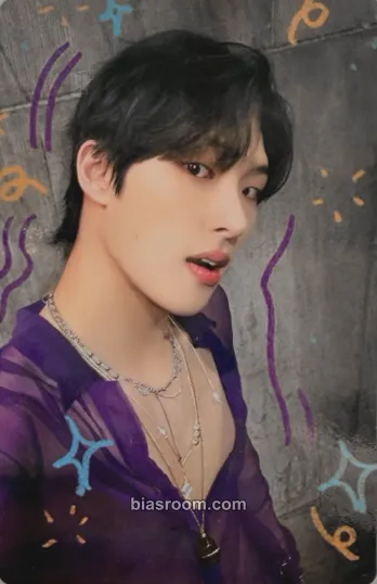 Mingi GOLDEN HOUR : Part.1 Photocard - ATEEZ - ATEEZ K-pop photocard