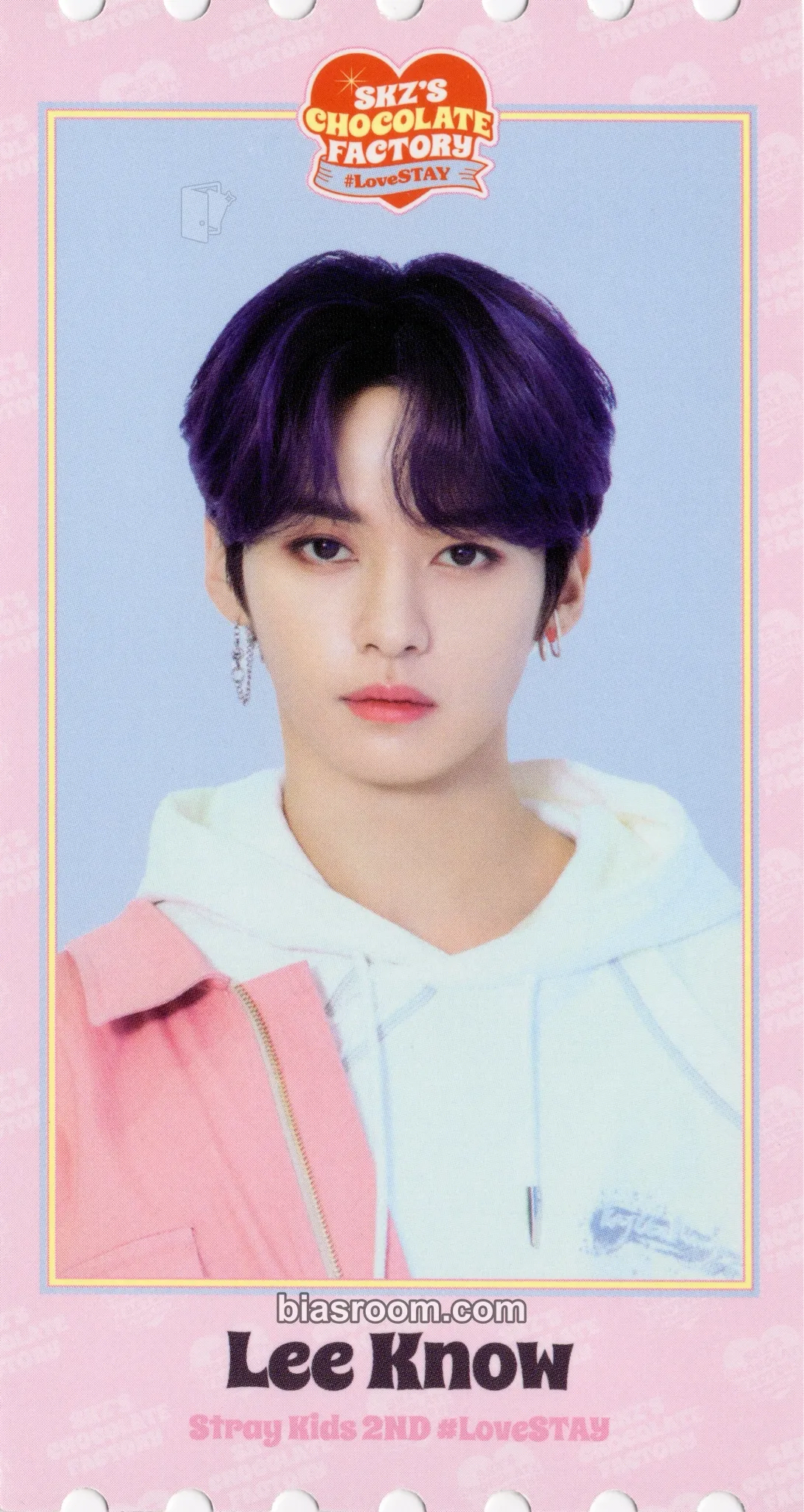 Lee Know 2nd #LoveSTAY - SKZ's Chocolate Factory Photocard - Stray Kids - Stray Kids K-pop photocard