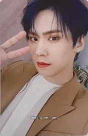 Rocky Blue Flame Photocard - ASTRO - ASTRO K-pop photocard