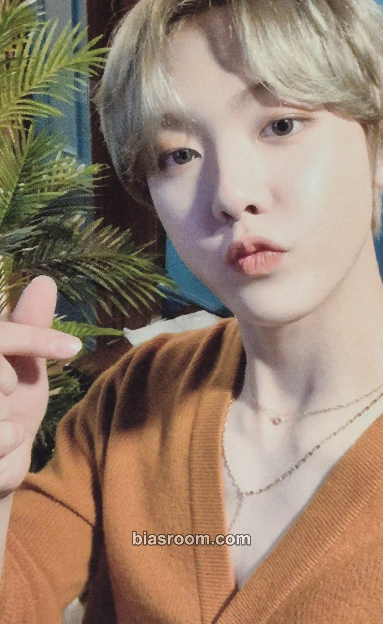 Yoon San-ha Blue Flame Photocard - ASTRO - ASTRO K-pop photocard
